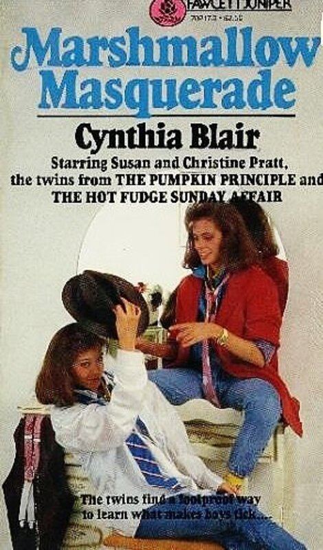 Book cover for "Marshmallow Masquerade" by Cynthia Blair