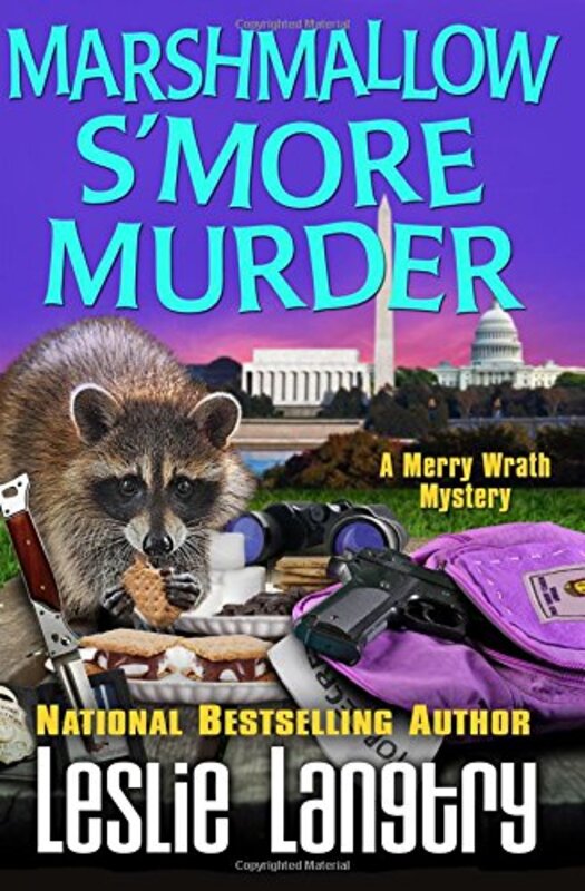 Book cover for "Marshmallow S'More Murder" by Leslie Langtry