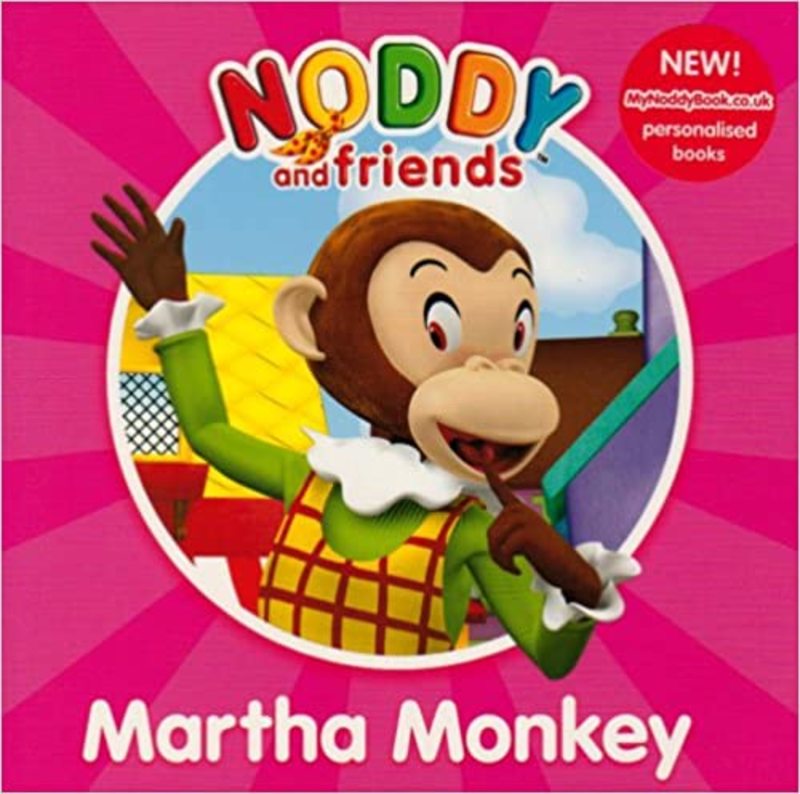Book cover for "Martha Monkey" by Enid Blyton