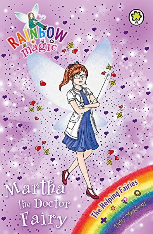 Book cover for "Martha the Doctor Fairy" by Daisy Meadows