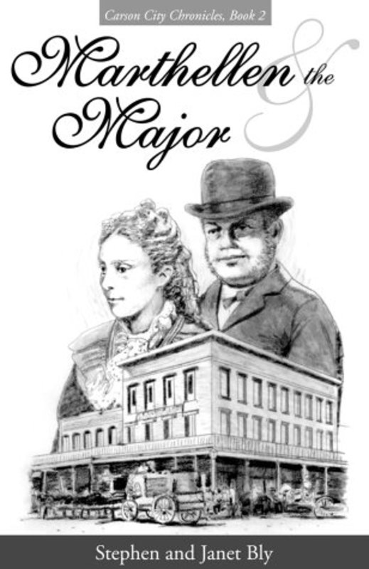 Book cover for "Marthellen and the Major" by Stephen Bly