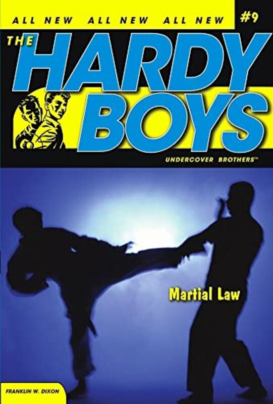 Book cover for "Martial Law" by Franklin W Dixon