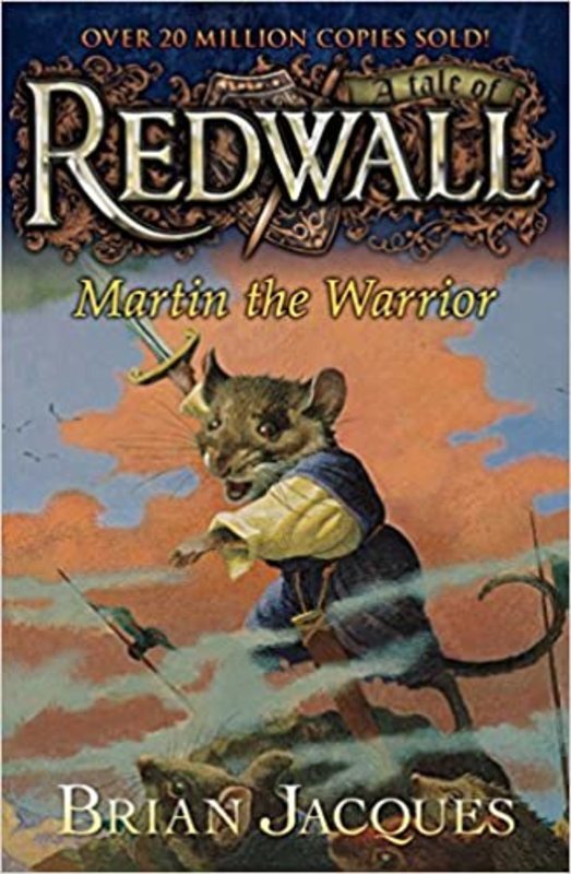 Book cover for "Martin the Warrior" by Brian Jacques