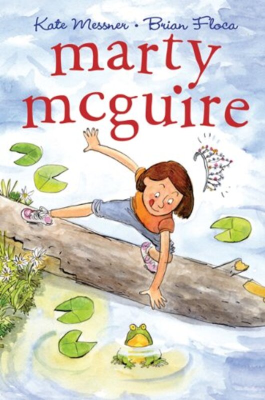 Book cover for "Marty McGuire" by Kate Messner