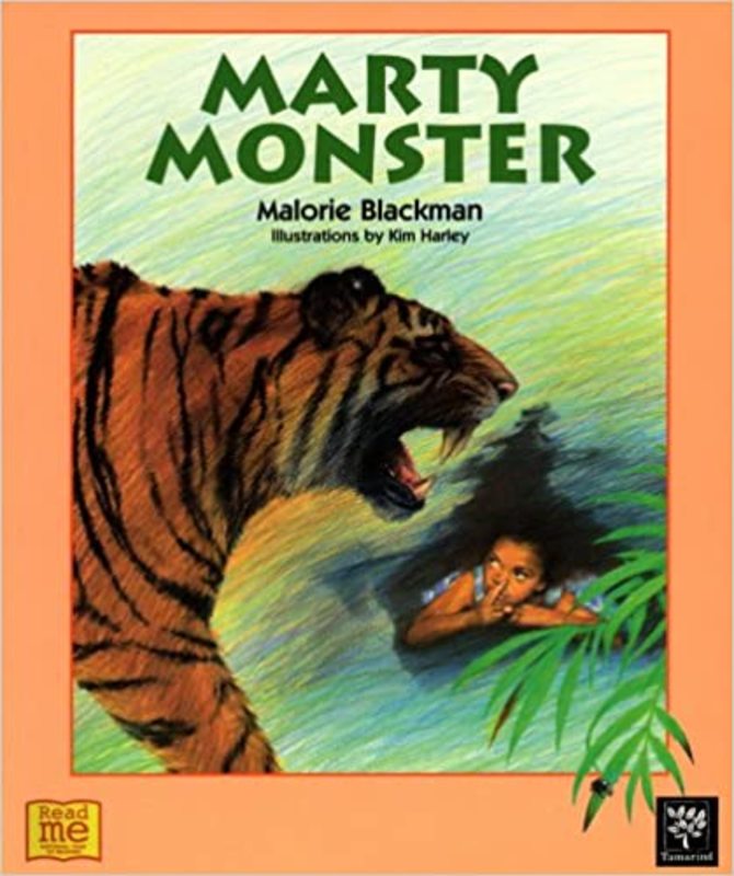 Book cover for "Marty Monster" by Malorie Blackman
