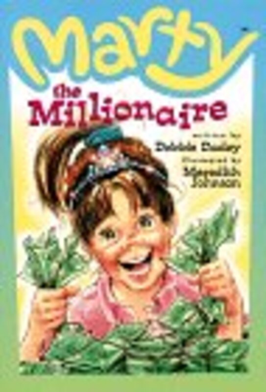 Book cover for "Marty the Millionaire" by Marcia Thornton Jones