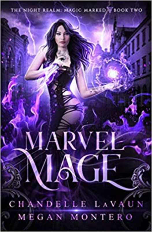 Book cover for "Marvel Mage" by Chandelle LaVaun