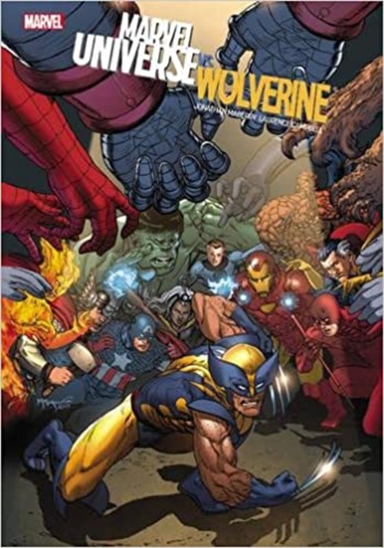 Book cover for "Marvel Universe vs. Wolverine" by Jonathan Maberry