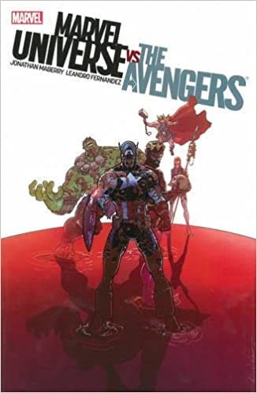Book cover for "Marvel Universe vs. the Avengers" by Jonathan Maberry