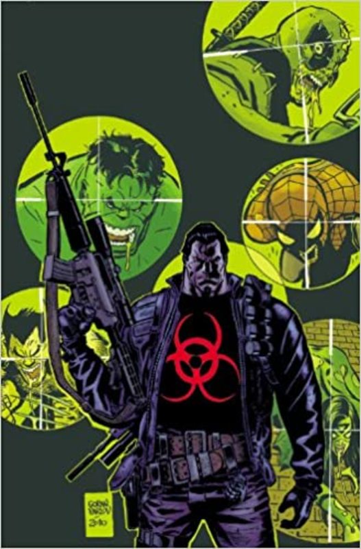 Book cover for "Marvel Universe vs. the Punisher" by Jonathan Maberry