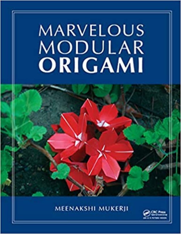 Book cover for "Marvelous Modular Origami" by Meenakshi Mukerji