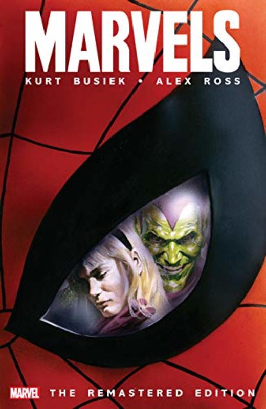 Book cover for "Marvels" by Kurt Busiek