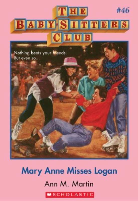 Book cover for "Mary Anne Misses Logan" by Ann M. Martin