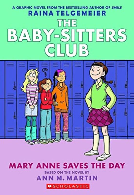 Book cover for "Mary Anne Saves the Day" by Ann M Martin