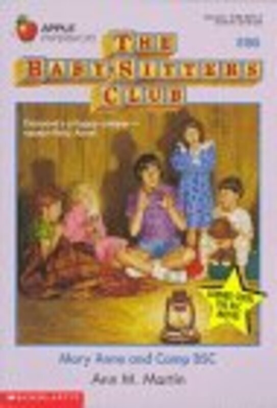 Book cover for "Mary Anne and Camp BSC" by Ann M Martin