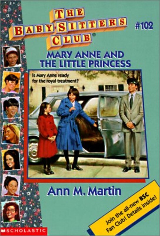 Book cover for "Mary Anne and the Little Princess" by Ann M Martin