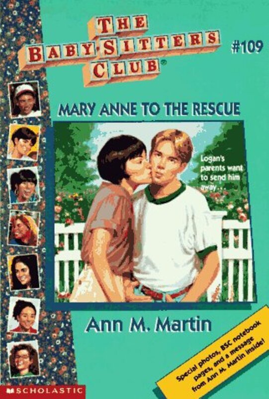 Book cover for "Mary Anne to the Rescue" by Ann M Martin