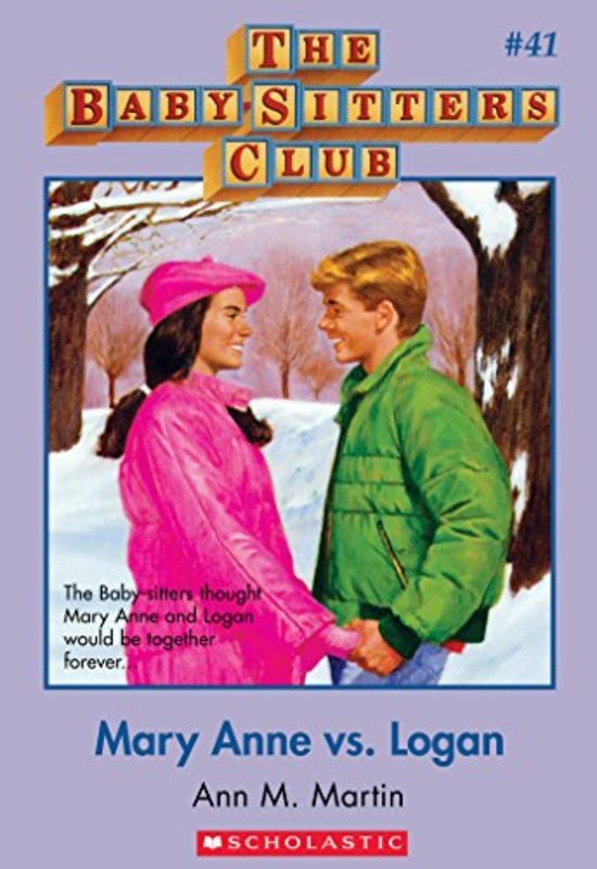 Book cover for "Mary Anne vs. Logan" by Ann M. Martin