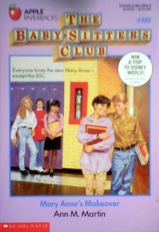 Book cover for "Mary Anne's Makeover" by Ann M Martin