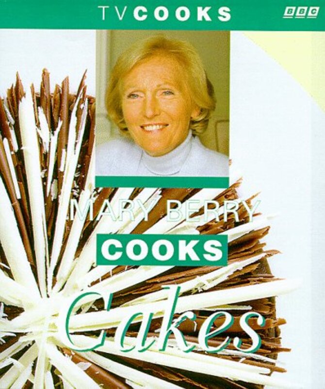 Book cover for "Mary Berry Cooks Cakes" by Mary Berry