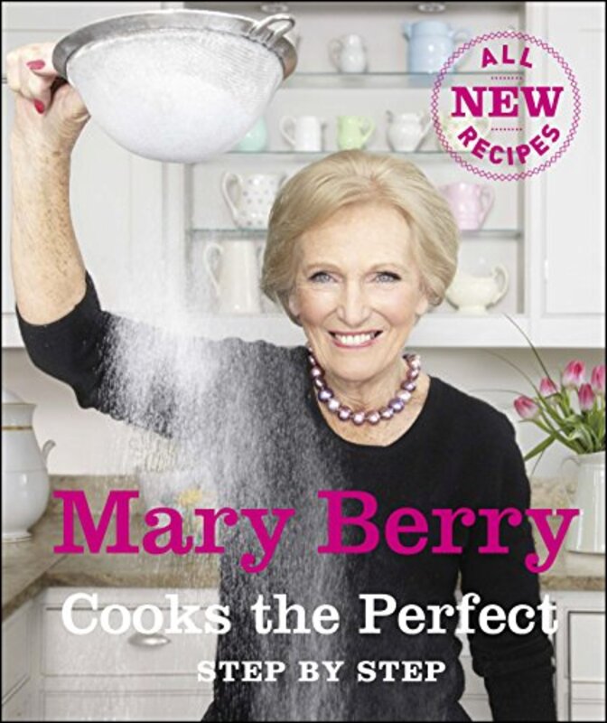 Book cover for "Mary Berry Cooks The Perfect" by Mary Berry