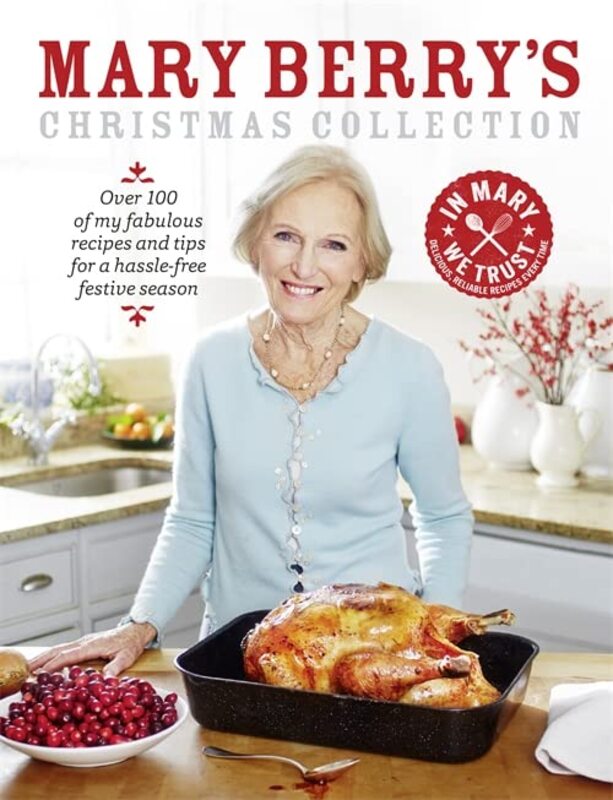 Book cover for "Mary Berry's Christmas Collection" by Mary Berry