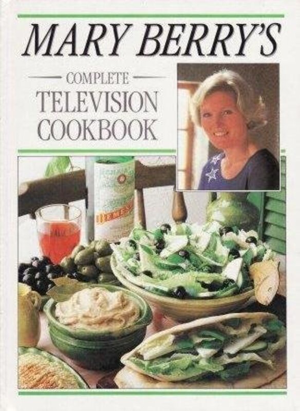 Book cover for "Mary Berry's Complete Television Cookbook" by Mary Berry