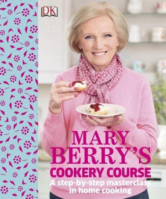Book cover for "Mary Berry's Cookery Course" by Mary Berry