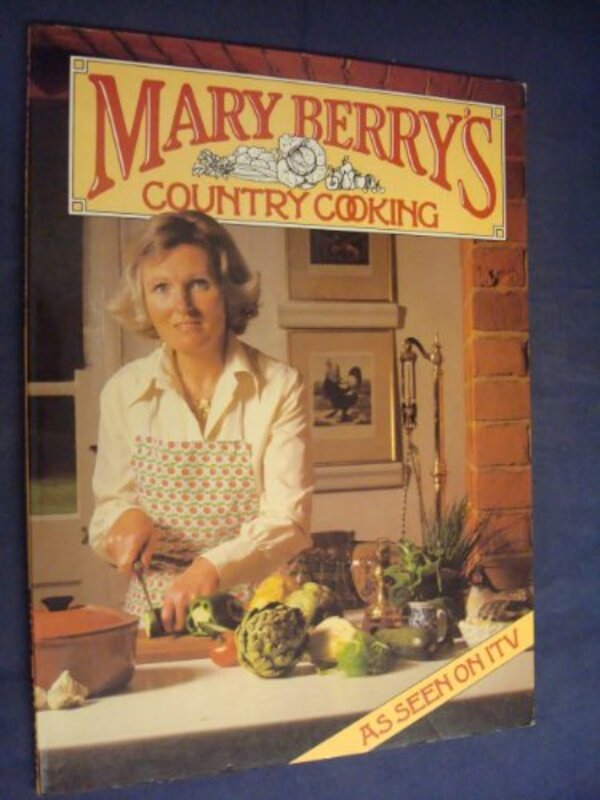 Book cover for "Mary Berry's Country Cooking" by Mary Berry