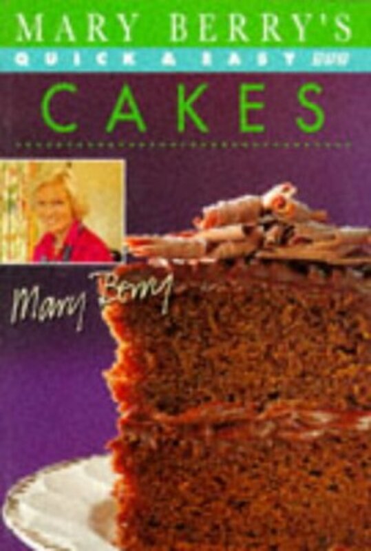 Book cover for "Mary Berry's Quick and Easy Cakes" by Mary Berry