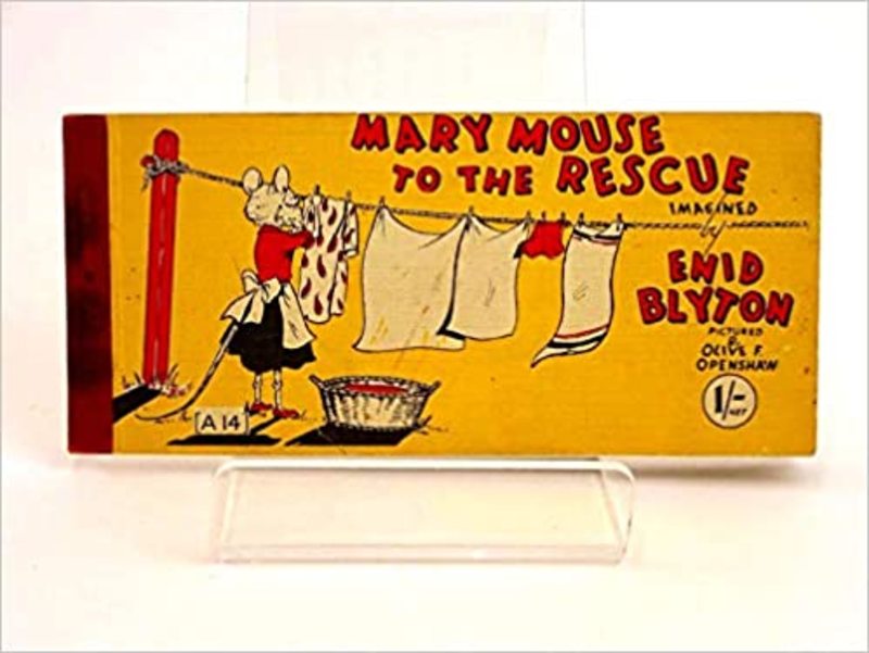 Book cover for "Mary Mouse to the Rescue" by Enid Blyton