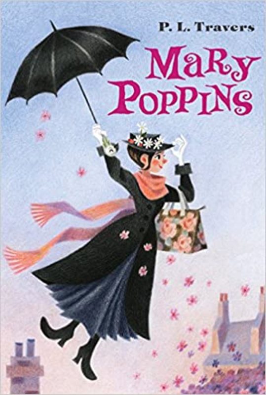 Book cover for "Mary Poppins" by PL Travers