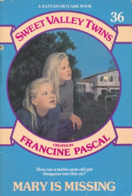 Book cover for "Mary is Missing" by Francine Pascal