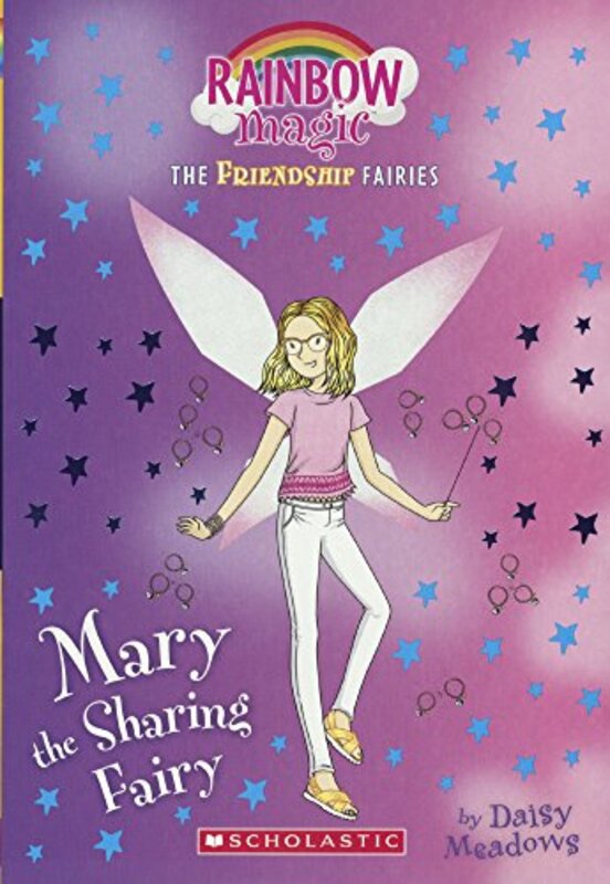 Book cover for "Mary the Sharing Fairy" by Daisy Meadows