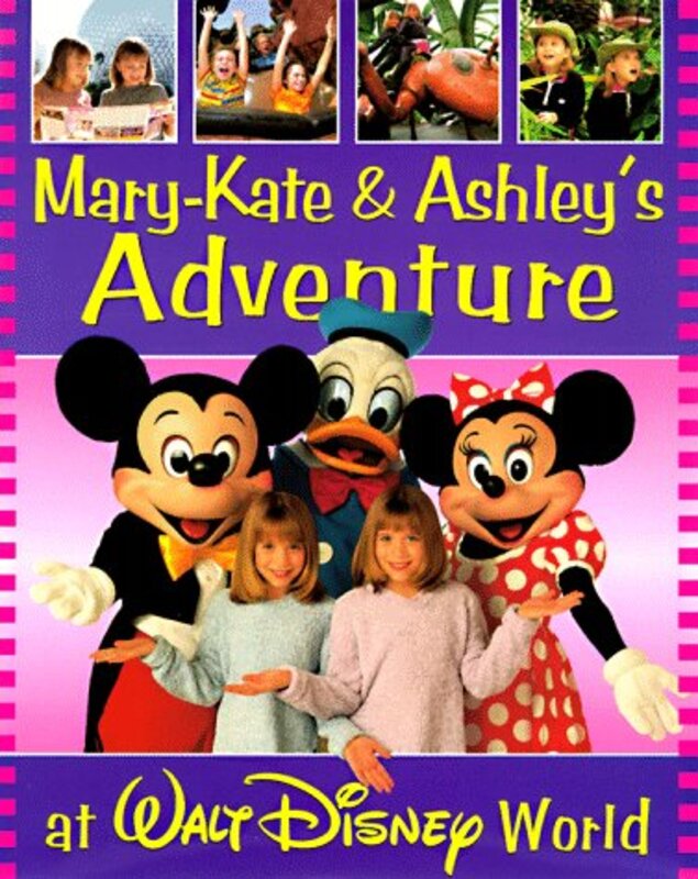 Book cover for "Mary-Kate and Ashley's Walt Disney World Adventure" by Nancy Krulik