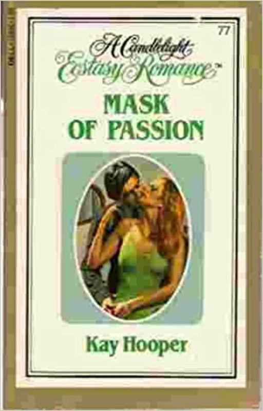 Book cover for "Mask of Passion" by Kay Hooper
