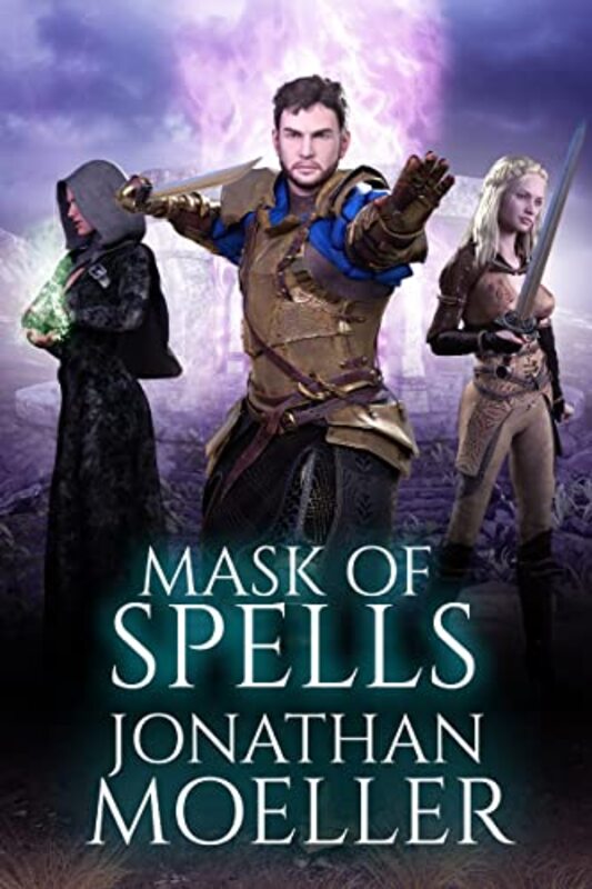 Book cover for "Mask of Spells" by Jonathan Moeller