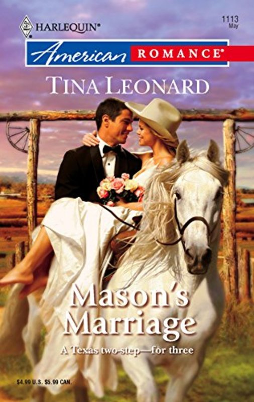 Book cover for "Mason's Marriage" by Tina Leonard