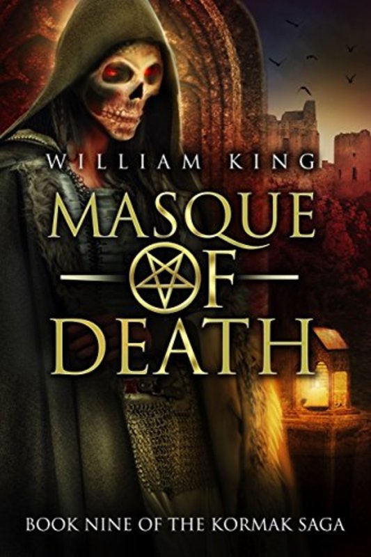 Book cover for "Masque of Death" by William King
