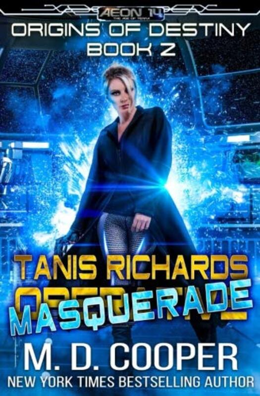 Book cover for "Masquerade" by MD Cooper