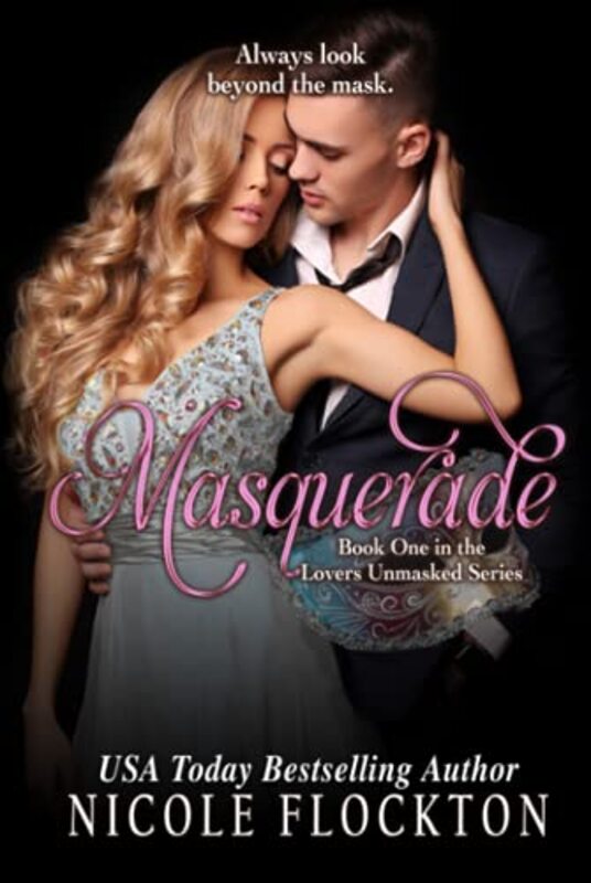 Book cover for "Masquerade" by Nicole Flockton