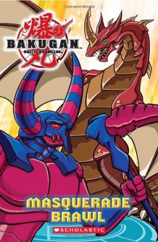 Book cover for "Masquerade Brawl" by Tracey West