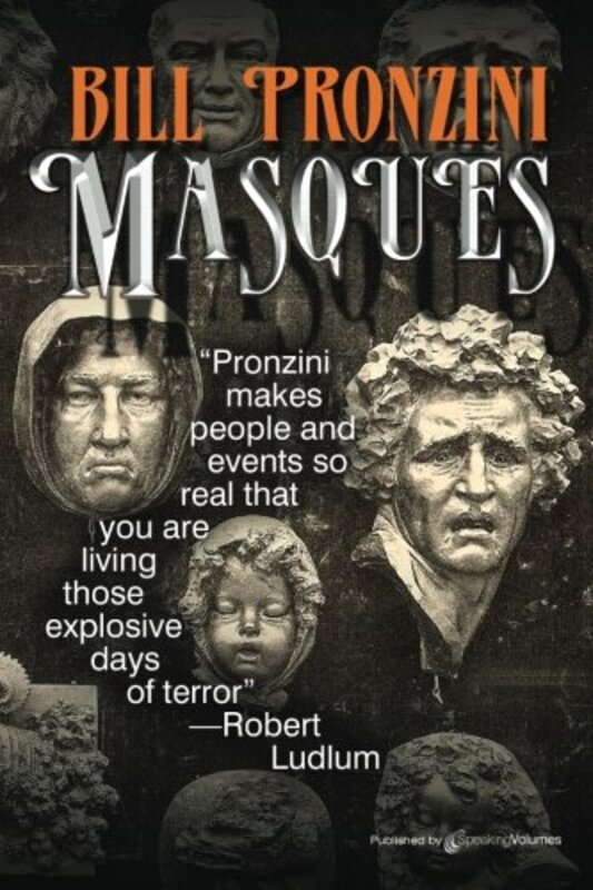 Book cover for "Masques" by Bill Pronzini