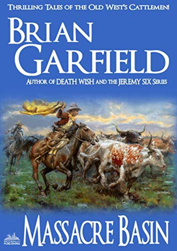 Book cover for "Massacre Basin" by Brian Garfield