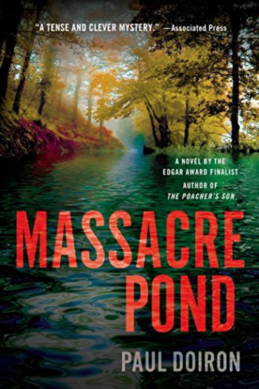 Book cover for "Massacre Pond" by Paul Doiron
