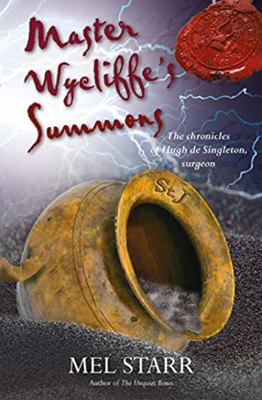 Book cover for "Master Wycliffe's Summons" by Mel Starr