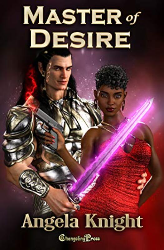 Book cover for "Master of Desire" by Angela Knight