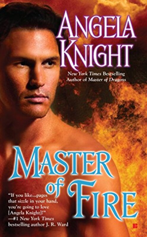 Book cover for "Master of Fire" by Angela Knight