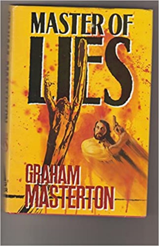 Book cover for "Master of Lies" by Graham Masterton