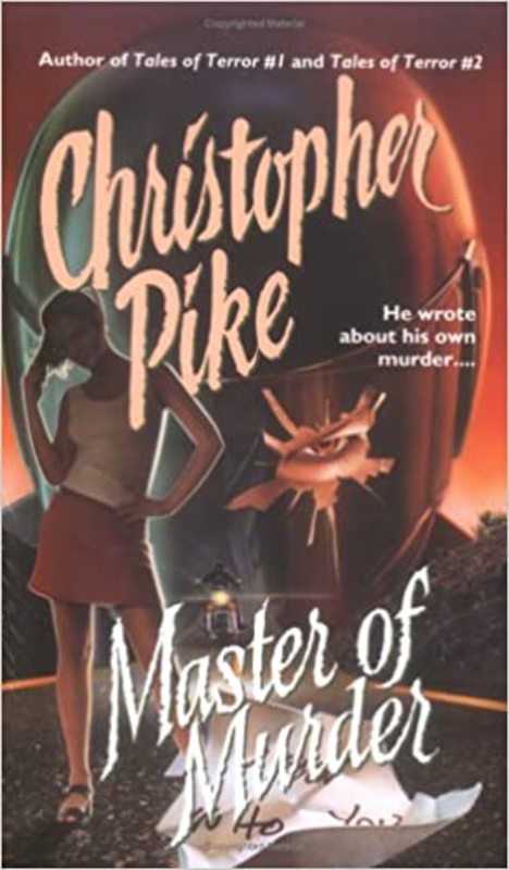 Book cover for "Master of Murder" by Christopher Pike